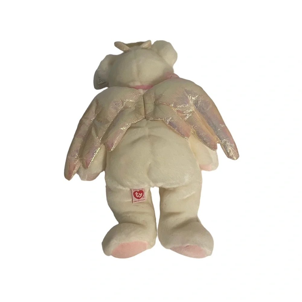 Ty Beanie Babies Buddies Halo Angel Wings Bears Plush Stuffed‎ Animals Set of 3